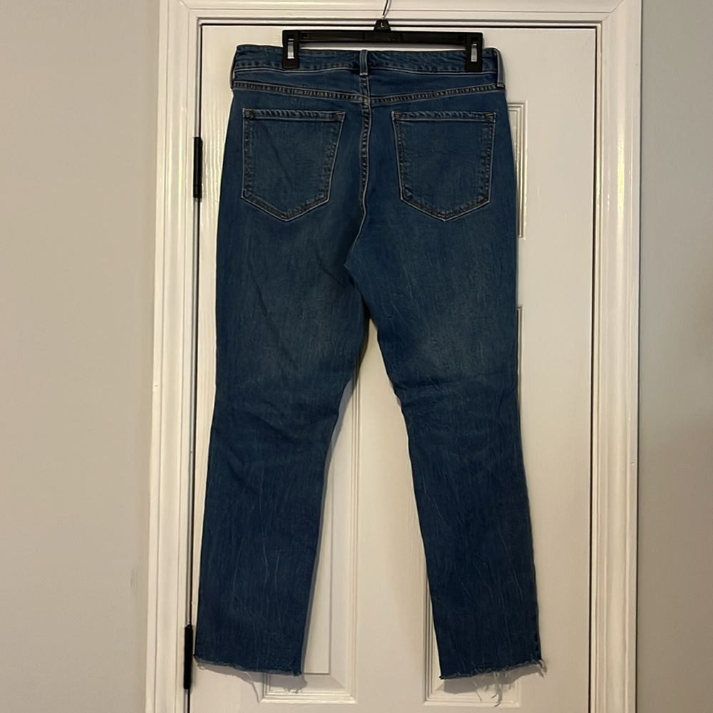 Old Navy Power Straight High Rise Jeans - Picture 2 of 4